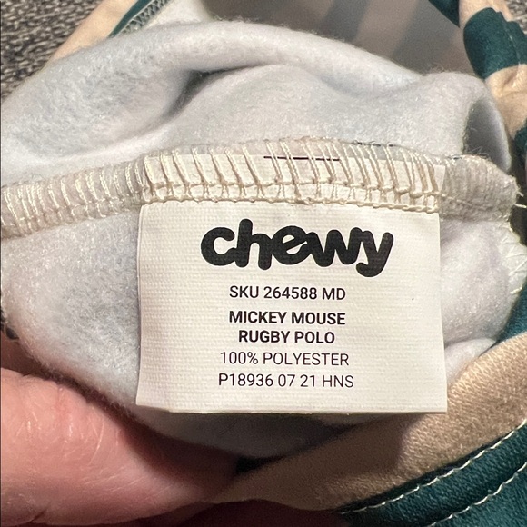 NWT Disney Mickey Mouse Rugby Dog & Cat Polo- Medium - Picture 5 of 7